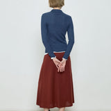 Dome Sweater - Blue Melange