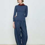 Valley Sweater - Blue Melange