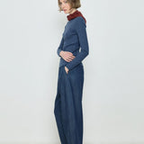 Valley Sweater - Blue Melange