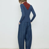 Valley Sweater - Blue Melange