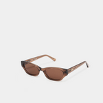 Suki Sunglasses - Transparent Brown