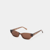 Suki Sunglasses - Transparent Brown