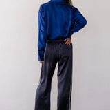 The Silk Shirt - Azure