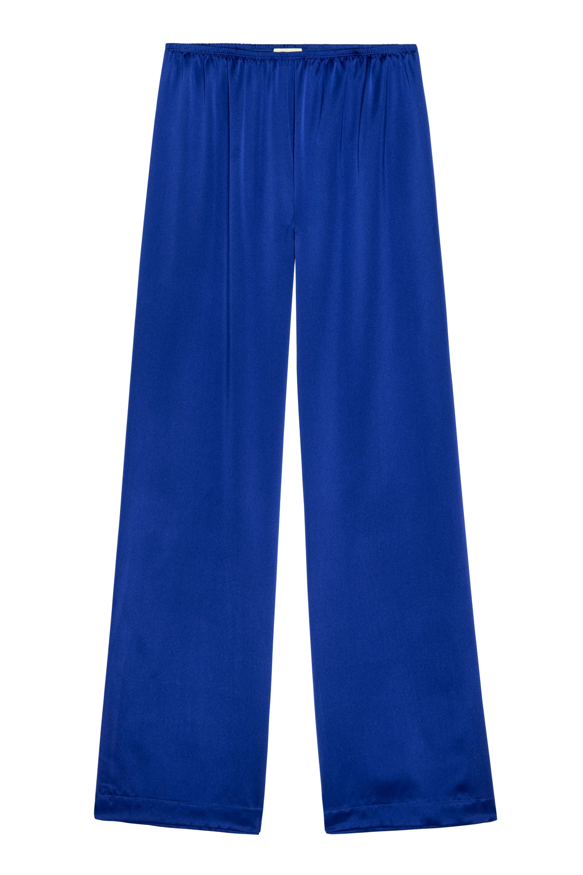 The Silk Simple Pant - Azure