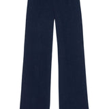 The Sweater Rib Kick Flare - Navy