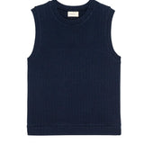 The Sweater Rib Shell - Navy