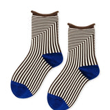 Corbusier Crew Socks - Brown