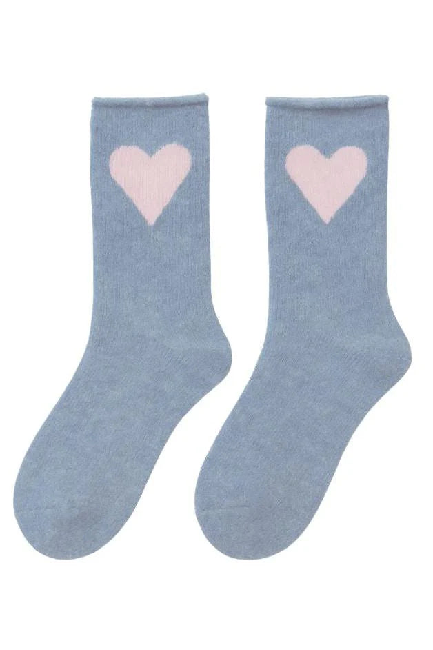 Love Cashmere Crew Socks