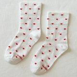 Heart Sneaker Socks