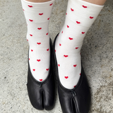 Heart Sneaker Socks