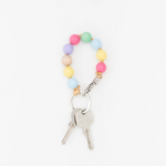Big Beaded Keychain - Pastel Mix
