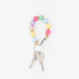 Big Beaded Keychain - Pastel Mix