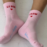 Embroidered Crew Socks