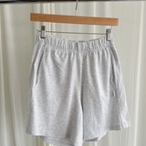 Flared Basketball Shorts - Icy Grey