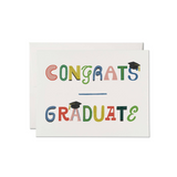 Graduate Typography Card