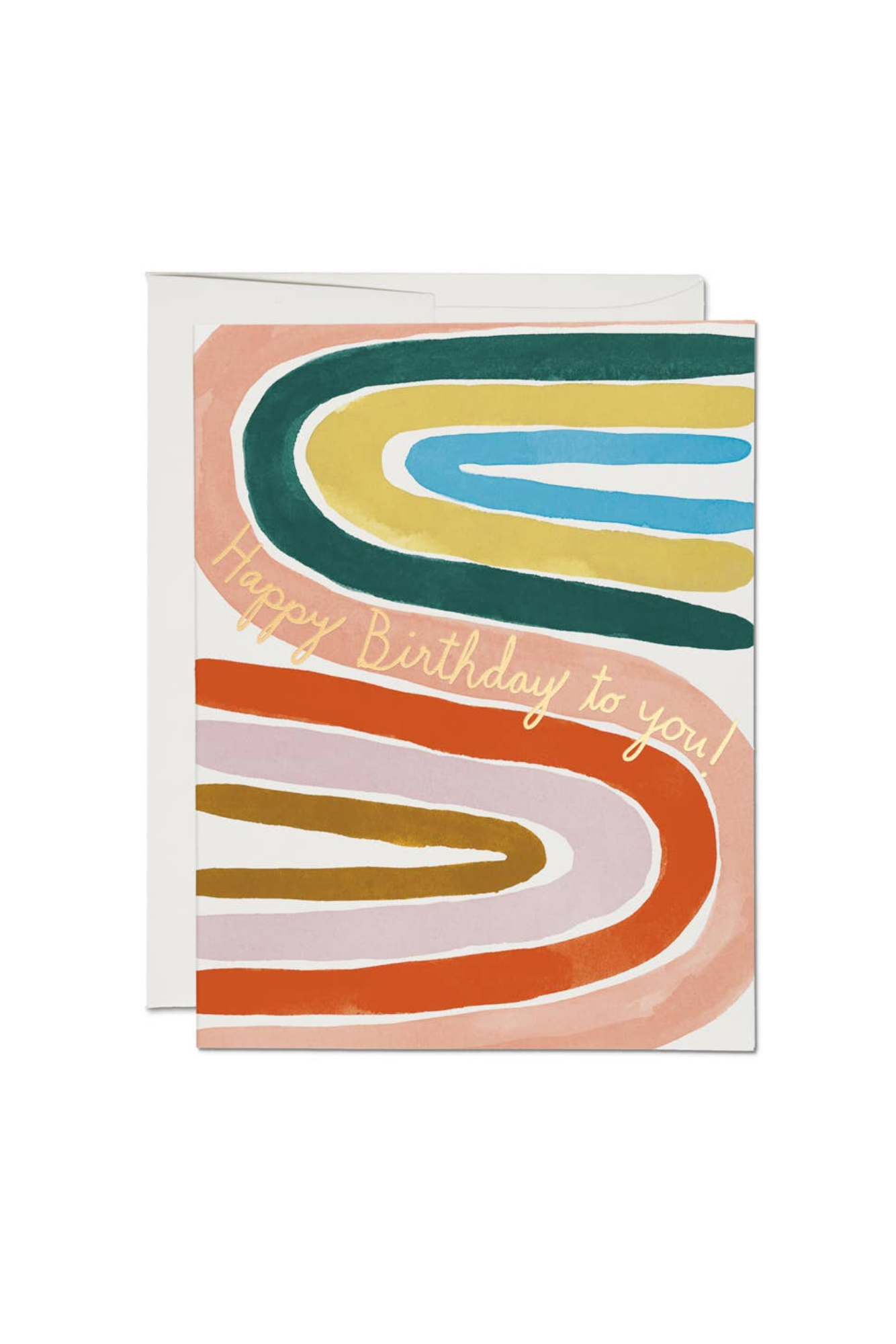 Red Cap Cards Perfect Rainbow Birthday Card