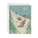 Sled Dogs Card