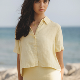 Anais Linen Shirt - Butter