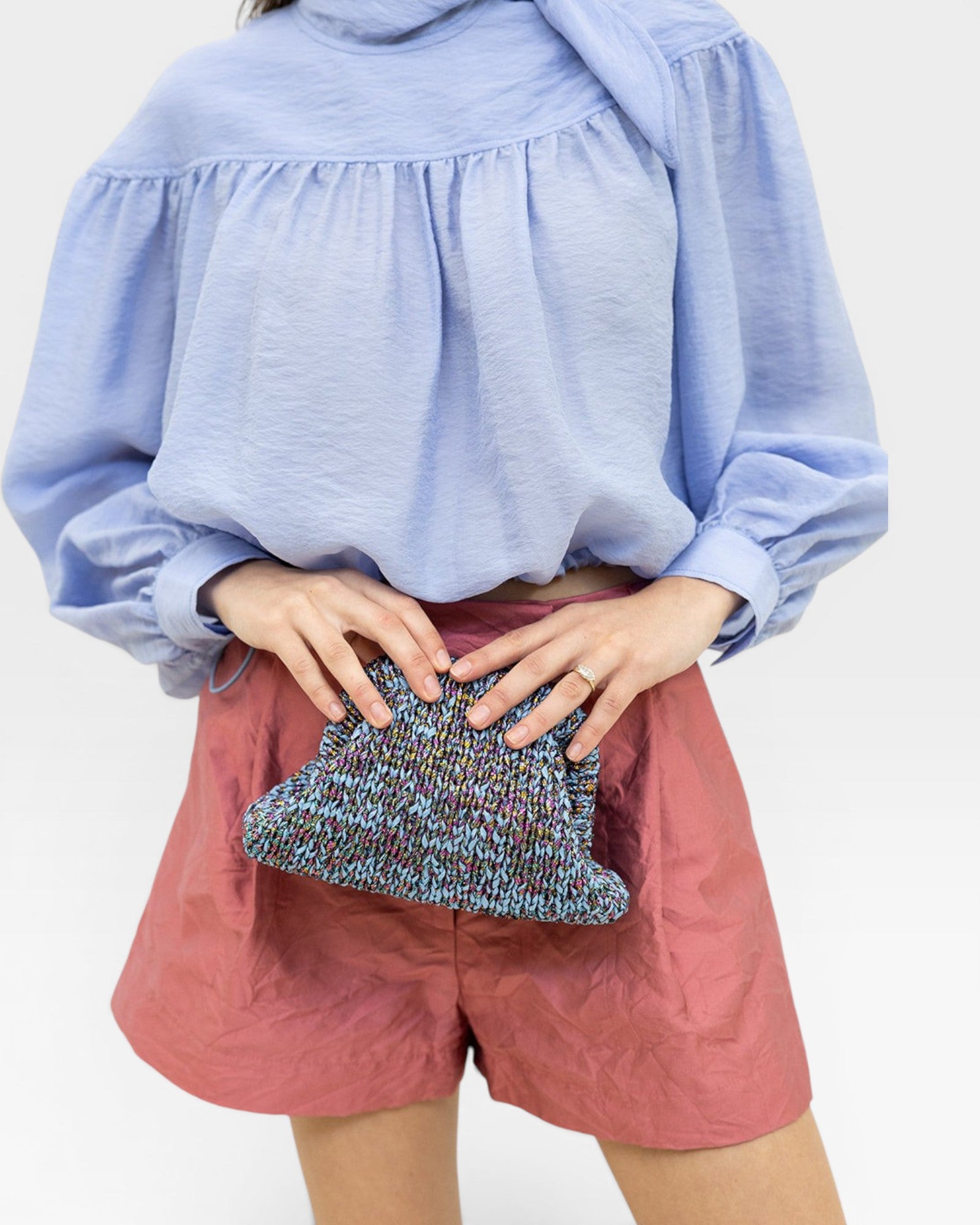 Spark Mini Game Clutch - Light Blue — view 2