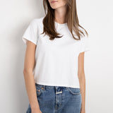 Perfect White Tee Springsteen Baby Tee - White
