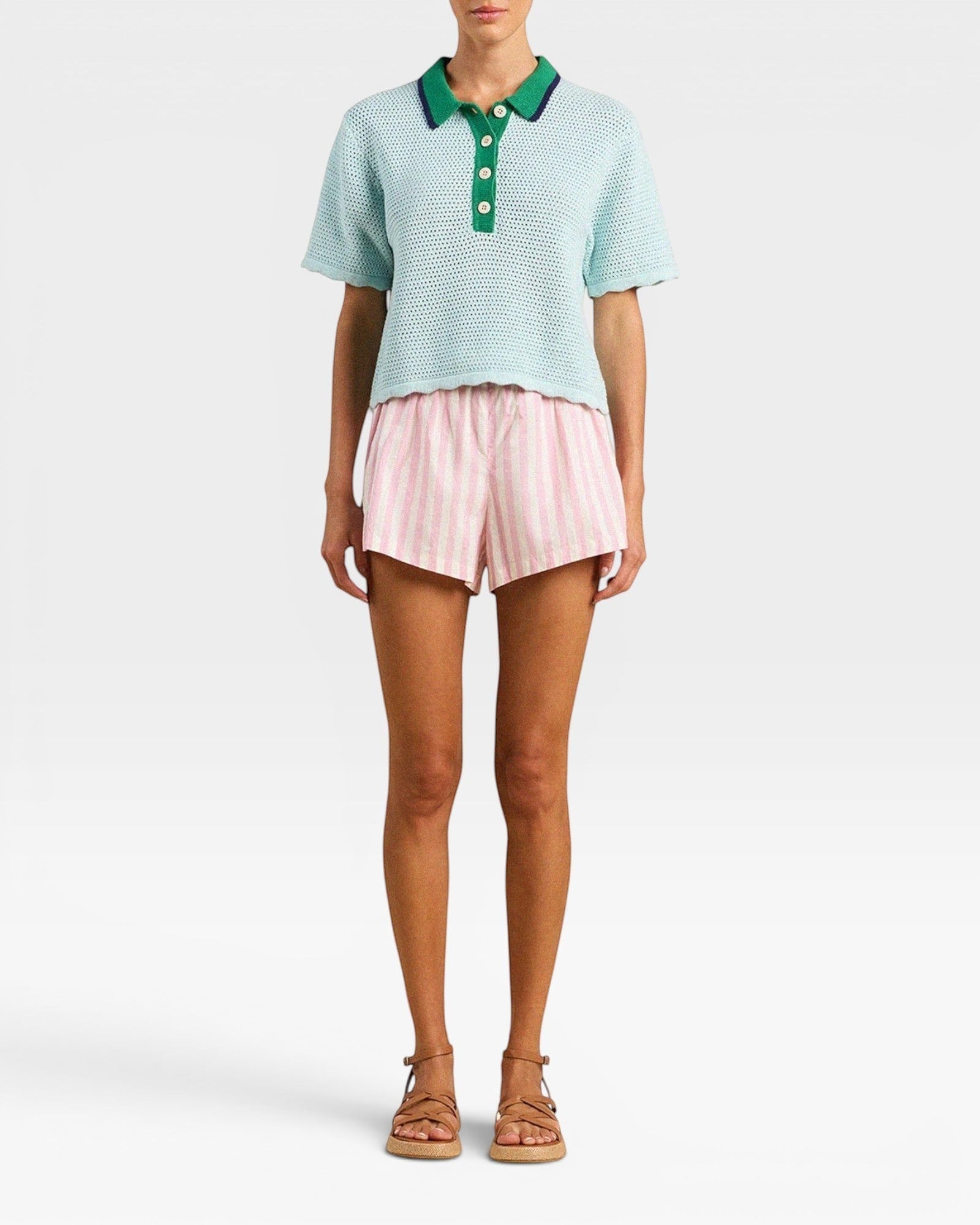 Amalia Polo Light Blue — view 2