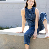 Tobias Jumpsuit - Washed Denim