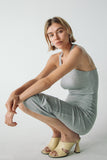 Sophie Tank Dress - Heather Grey