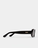 Side view of Valentina Sunglasses - Black