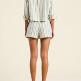 Gracia Skort Verde Stripes