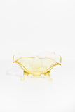 Vintage Triangular Topaz Bowl