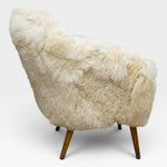 Vintage Sheepskin Armchair — view 4