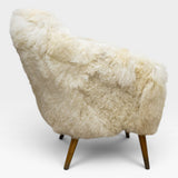 Vintage Sheepskin Armchair — view 4