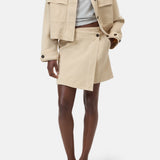 Wrap Skirt - Camel Beige