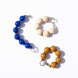 XL Bead Keychain - Mocca