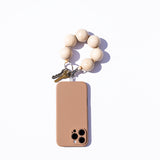 XL Bead Keychain - Natural