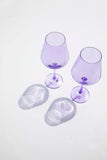Lavender Wine Glasses