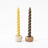 Spiral Taper Beeswax Candle