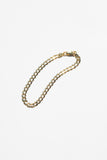 14k Solid Gold Curb Chain Bracelet