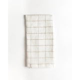 Stone Washed Linen Windowpane Napkin