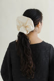 Oversized Cotton Scrunchie