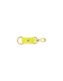 Leather Keychain Leather Chartreuse