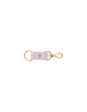 Leather Keychain Light Lilac Leather
