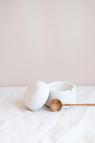 Salt Box + Spoon - Snow