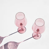 Top of Rose Wine Glasses
