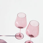 Rose Wine Glasses