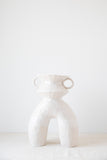Ceramic Vessel 1 in White by Svetlana Durel