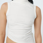 Front of Selma Tank - White