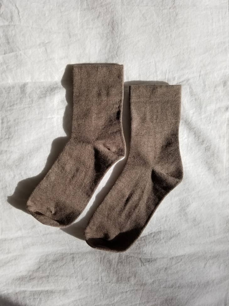Sneaker Socks Ht. Cocoa