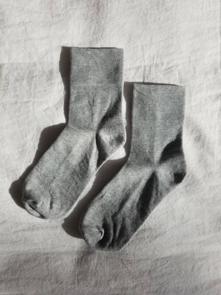 Sneaker Socks Ht. Grey