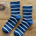 Wally Socks in Marine